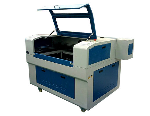 SGS Mini CO2 Laser Engraving Machine For Plastic Leather Acrylic MDF