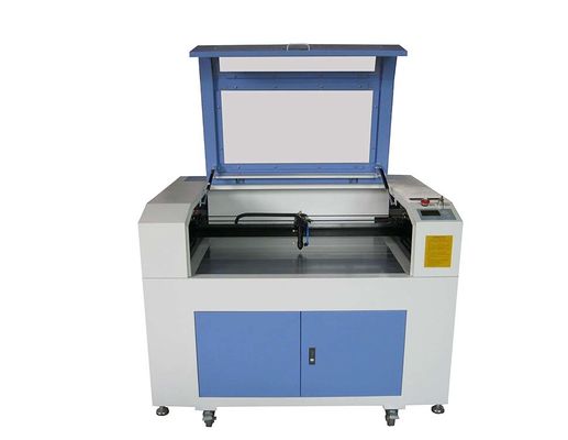 SGS Mini CO2 Laser Engraving Machine For Plastic Leather Acrylic MDF