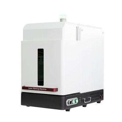 Safety Portable Full Cover 20W 30W 50W 100W Enclosed Type Engraver Engraving Machines Mini Fiber Laser Marking Machine F