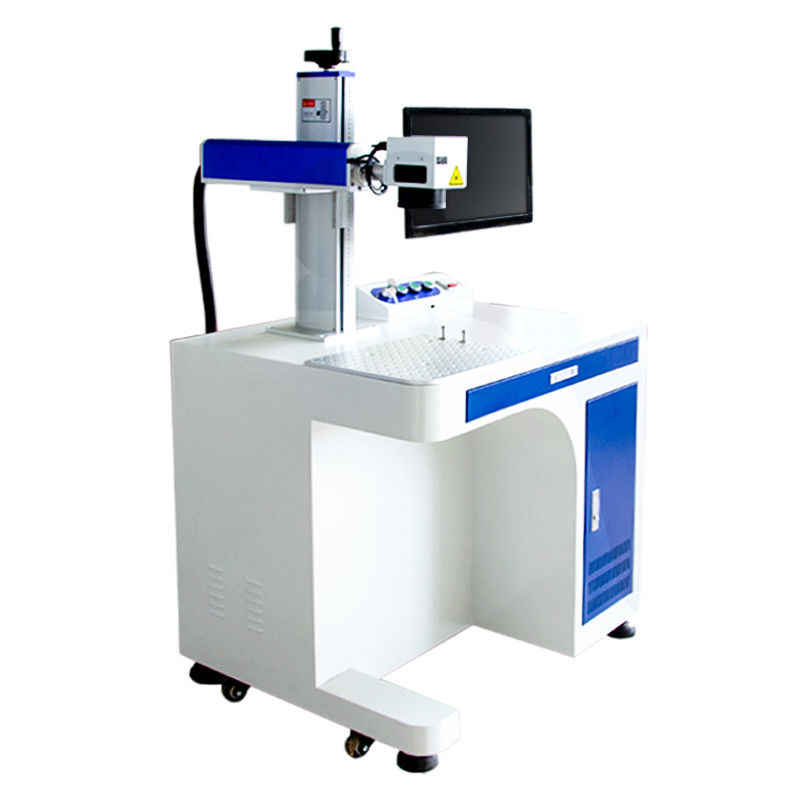 White Black Fiber Laser Marking Machine